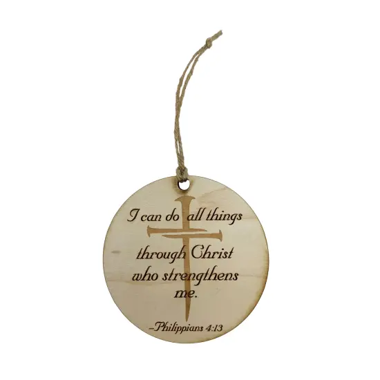 I can do all things through Christ - Ornament {1}