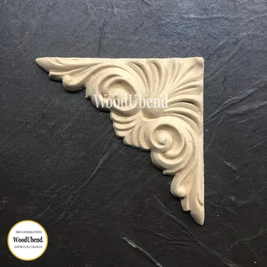 WoodUbend Set ofCorner Appliques WUB1449 {2}