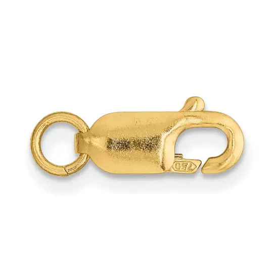 18K Gold Lobster Clasp {1}