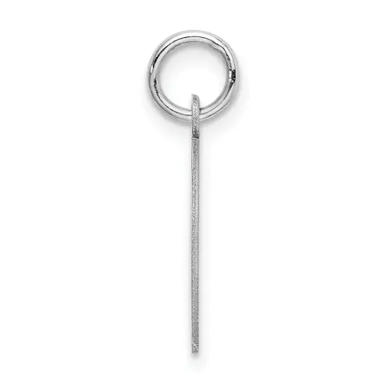 Sterling Silver Initial D Charm Jewerly 19mm x 13mm {4}