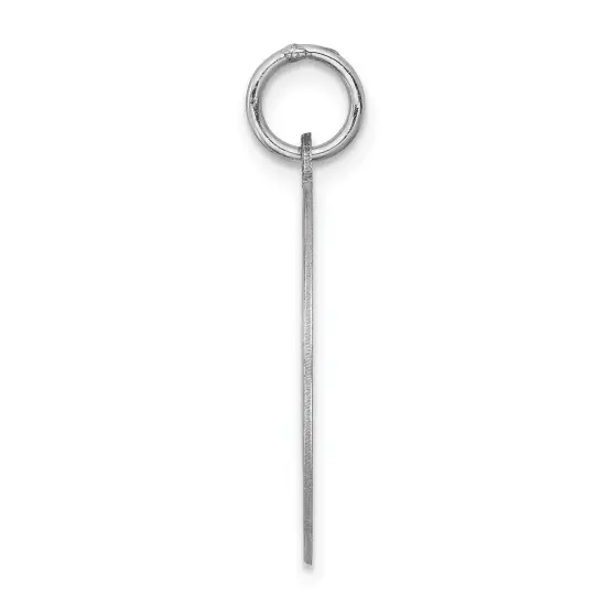 Sterling Silver Bull Dog Disc Charm Pendant Jewelry 26mm x 19mm {4}