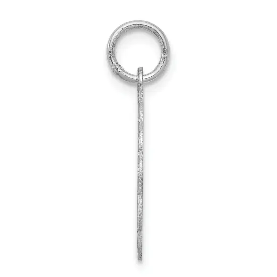 Sterling Silver Brocaded Lower Case Initial K Charm Jewerly 22mm x 16mm {3}