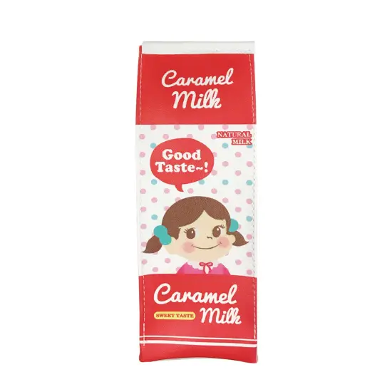 Wrapables Novelty Milk Carton Pencil Case Stationery Pouch (Set of 2) {5}
