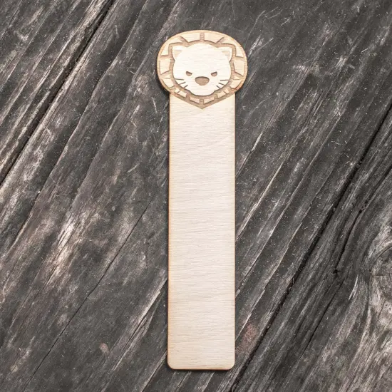 Bookmark - Cute Lion {1}