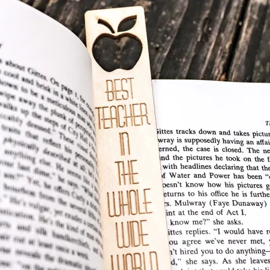 Bookmark - Best Teacher in the Whole Wide World {2}