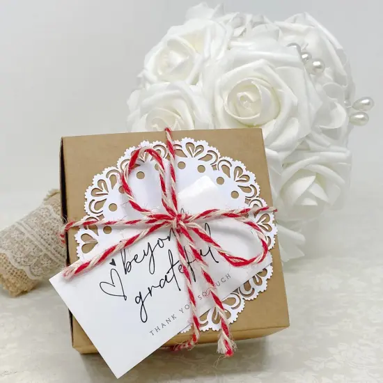 Wrapables 2.1" x 3.5" Thank You Card Inserts, Appreciation Cards for Small Business, Weddings, Bridal & Baby Showers, 120pcs {4}