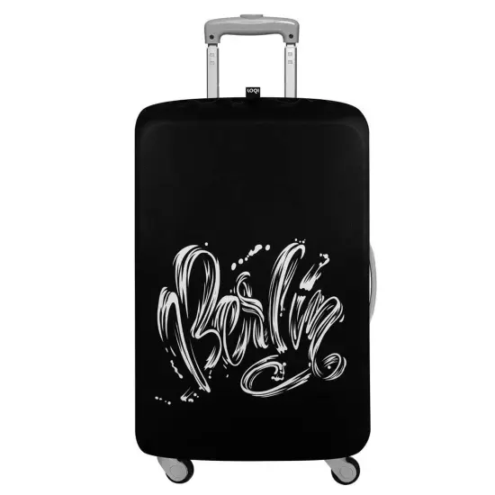 LOQI TYPE Berlin Pop Sagmeister & Walsh Luggage Cover Medium {1}