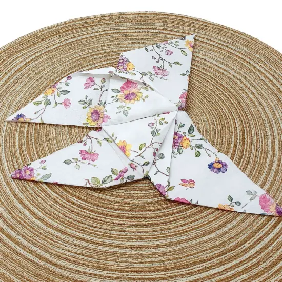 Wrapables&reg; Floral 2 Ply Paper Napkins (40 Count) for Wedding, Dinner Party, Tea Party, Decorative Decoupage Butterflies Red {3}