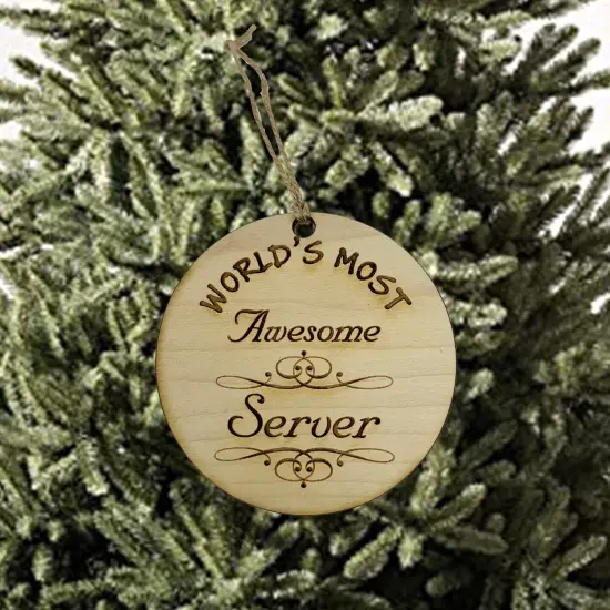 Worlds most Awesome Server - Ornament {2}