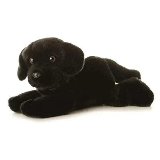 Aurora Cole Black Lab Puppy Plush Flopsie Stuffed Animal 12 inch {1}