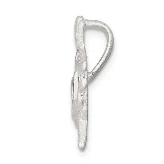 Sterling Silver Golf Ball Charm Pendant FindingKing Jewerly 22mm x 20mm {3}