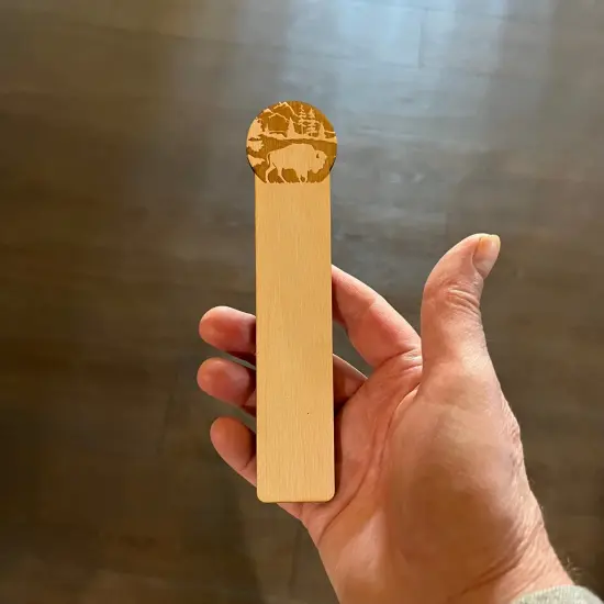 Bookmark - Free Range American Bison - Bookmark {2}