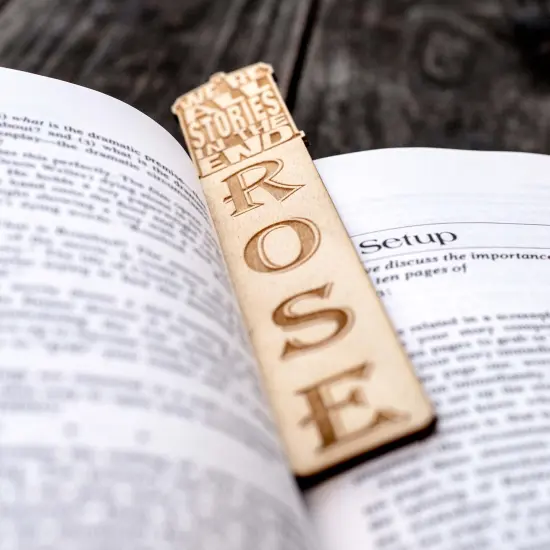 Bookmark - We're All Stories in the End {2}