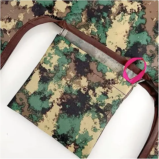 Wrapables JoliBag Collection Reusable Shopping Bag (Set of 6) Green Camo, Cactus {5}