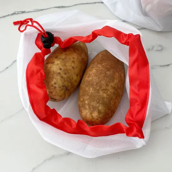 Wrapables Reusable Transparent Mesh Produce Bags (Set of 12) {6}