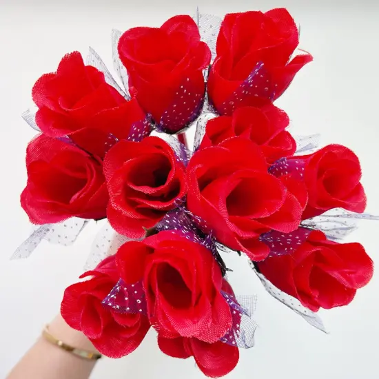 Wrapables Rose Flower Ballpoint Pens, Novelty Pens for Office, Valentine's Day, Mother's Day, and Party Favors (Set of 12) {6}