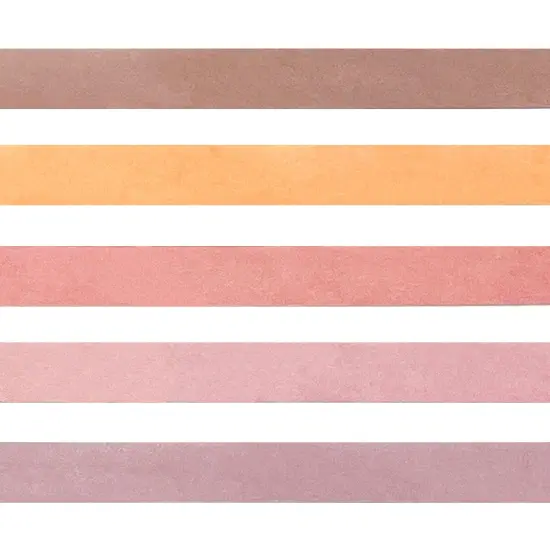 Wrapables Solid Color Washi Tape (Set of 5) Cherry Blossoms {5}