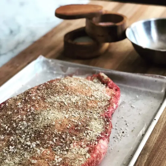 Ironwood Gourmet 28221 Appalachian Salt Cellar, Acacia Wood {6}