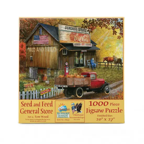 Sunsout Feed and Seed General Store 1000 pc Jigsaw Puzzle 28649 {4}