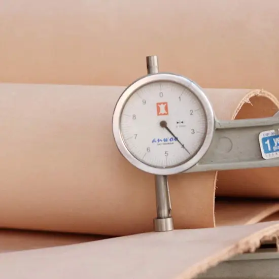 Veg-Tanned Cowhide Leather Piece for Tooling Crafting Hobby Workshop Medium Weight (3.5 to 4.0 mm) Pre-Cut (5.1"x8.3") {7}