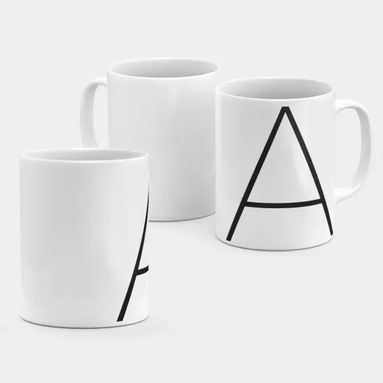 Monogram Letter 11oz Mug XXVIII {3}