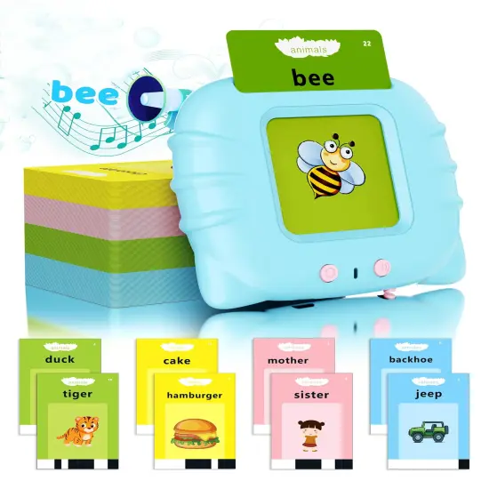 Toddler Toys for Boys 2 3 4 5 Year Old Gifts, Speech Therapy Toys, Talking Flash Card 224 Sight Words, Montessori Learning Educational Sensory Toys for Autistic Children Toddler Age 2-5 {2}