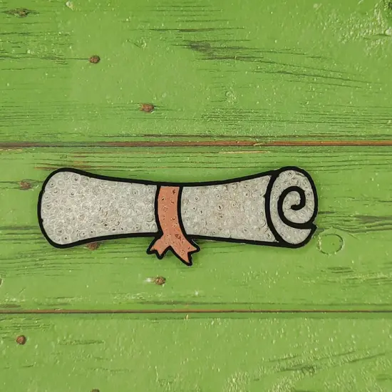 Diploma Silicone Freshie Mold {2}