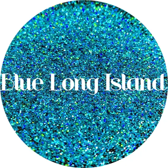 Polyester Glitter - Blue Long Island by Glitter Heart Co.&trade; {4}