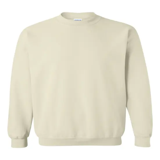 Gildan&reg; Heavy Blend Long Sleeve Crew Neck Sweatshirt Sand {2}