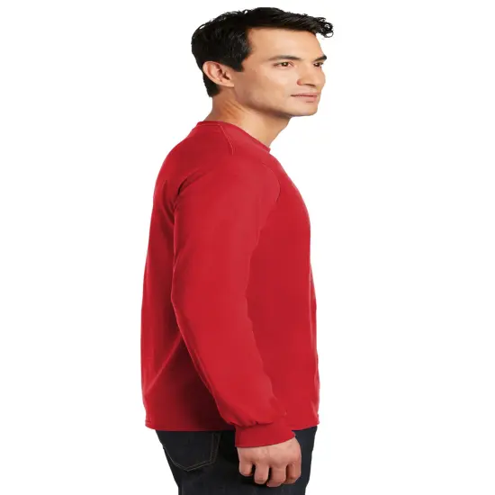 Gildan&reg; Dry Blend Crewneck Long Sleeve T-Shirt Red {6}