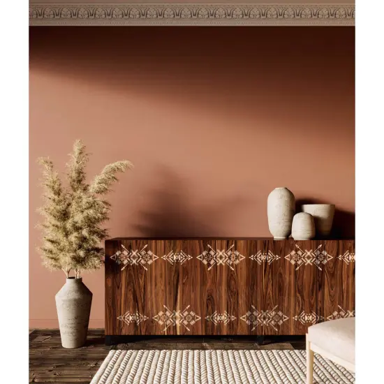 Redesign With Prima Decor Stencils - Tribal Imprint - 1 pc, sheet size 9"x12" 655350656652 {3}