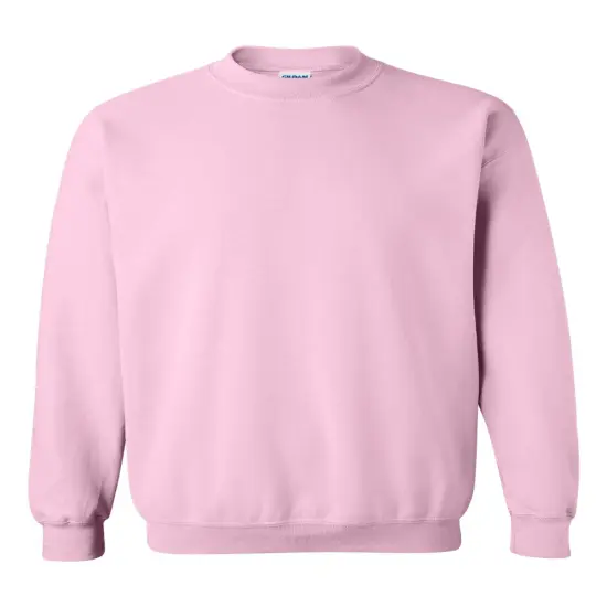 Gildan&reg; Heavy Blend Long Sleeve Crew Neck Sweatshirt Light pink {2}