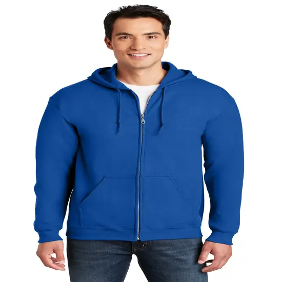 Gildan&reg; Heavy Blend Long Sleeve Full-Zip Hooded Sweatshirt Royal {1}