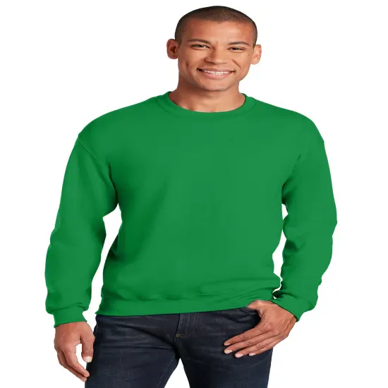 Gildan&reg; Heavy Blend Crewneck Long Sleeve Sweatshirt Irish green {1}