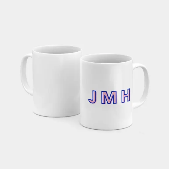 Monogram Initials 11oz Mug VI {2}