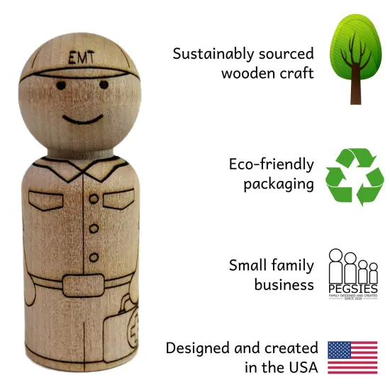 First Responders Peg Doll Set by Pegsies&trade; {4}