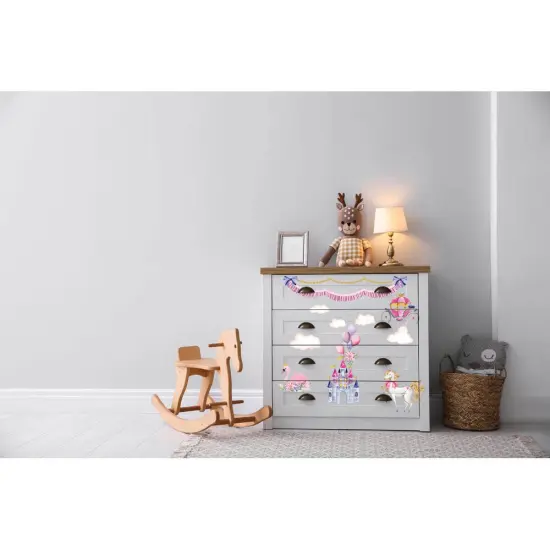 Redesign With Prima Decor Transfers - Baby Girl - total sheet size 24"x 35" , cut into 3 sheets 655350656409 {2}