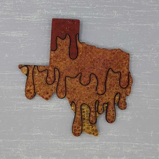 Melting State of Texas Silicone Freshie Mold {3}