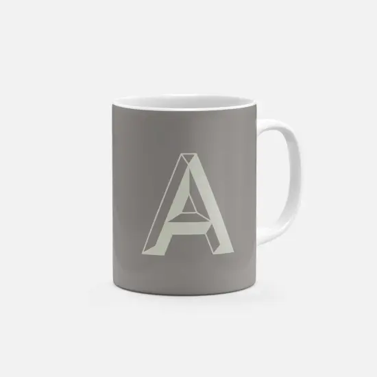 Monogram Letter 11oz Mug II {1}