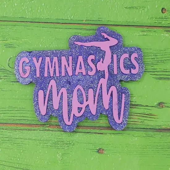 Gymnastics Mom Silicone Freshie Mold {2}