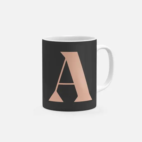Monogram Letter 11oz Mug XV {1}