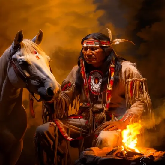 Sunsout Midnight Fire 500 pc Jigsaw Puzzle 77017 {1}