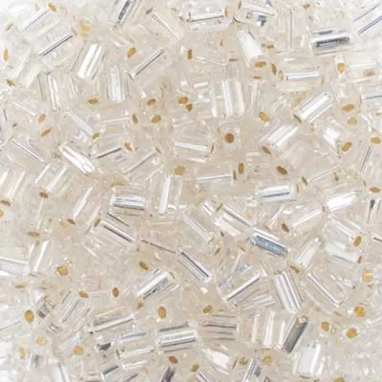 John Bead Silver Lined Crystal Tiny Flats Czech Glass Seed Beads, 500g {1}