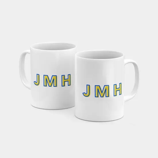 Monogram Initials 11oz Mug IV {3}