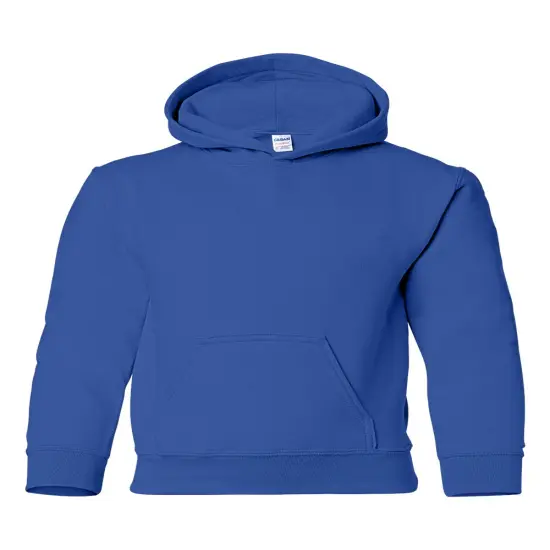 Gildan&reg; Heavy Blend Youth Hooded Sweatshirt Royal {1}
