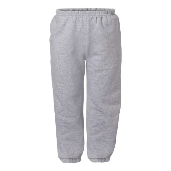 Gildan&reg; Youth Comfortable Sweatpants Heavy Blend Pants Sport grey {1}