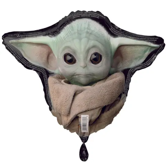 Mandalorian The Child Shaped 24" Foil Balloon, 1ct {1}