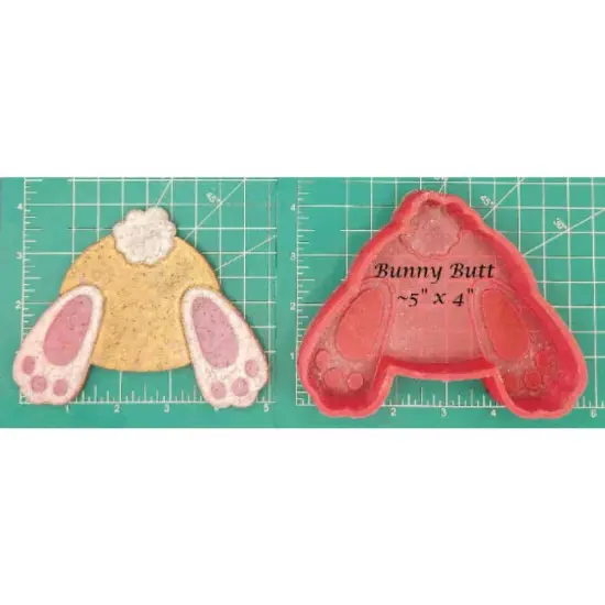 Bunny Butt Silicone Freshie Mold {1}