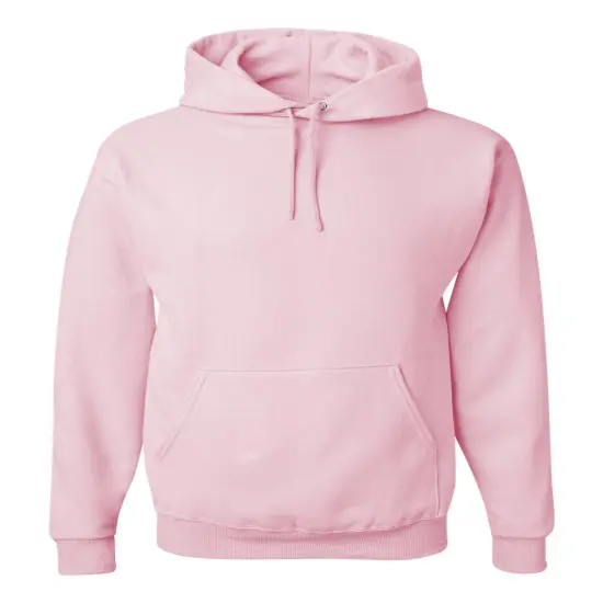 JERZEES&reg; NuBlend Long Sleeve Hooded Sweatshirt Classic pink {1}