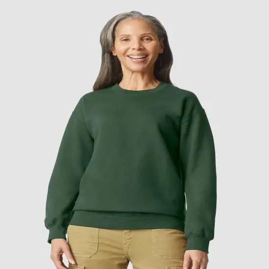GILDAN&reg; Softstyle Midweight Crewneck Sweatshirt Forest green {1}